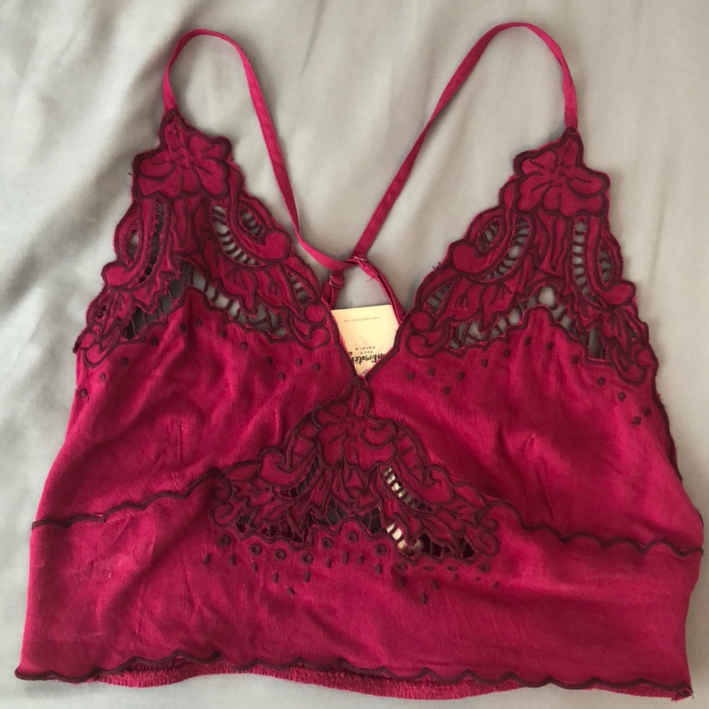 Free people crop/bra top